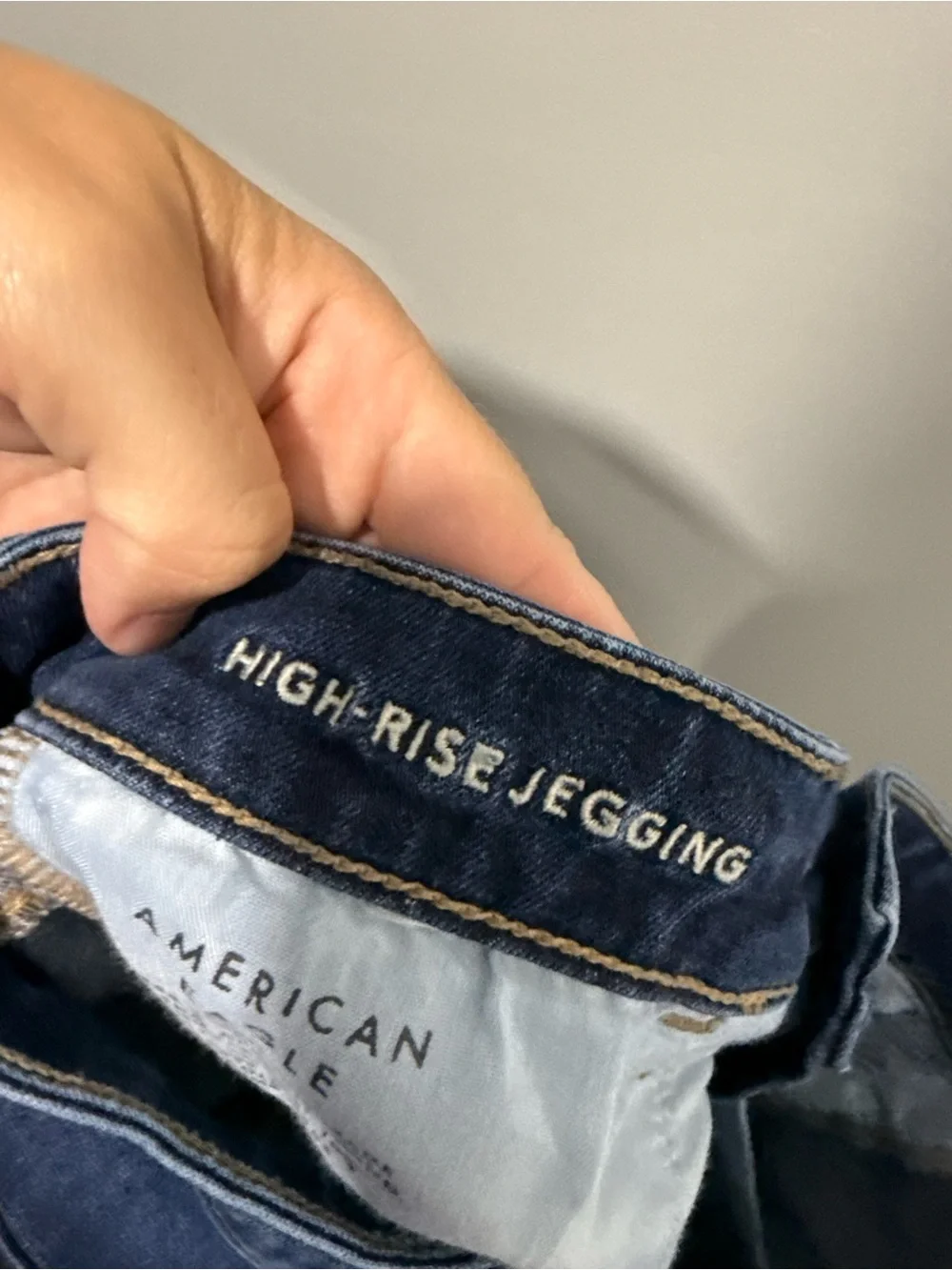 Womens American eagle high rise jeggings size 12 long